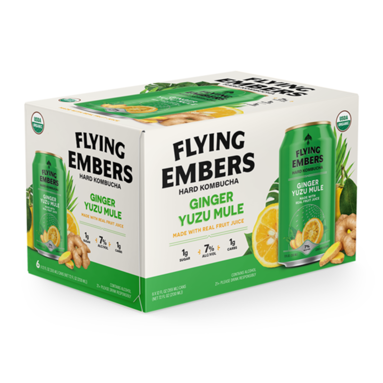 Flying Embers Yuzu Mule 6-Pack